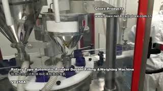 Protein Powder Rotary Type Dual Auger Filler