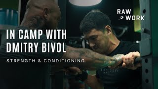 RAW WORK | Dmitry Bivol Strength & Conditioning Training For World Title Fight | BOXRAW