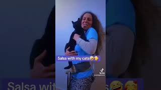 Salsa with my cat !