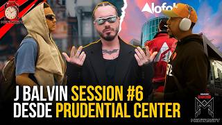 SANTIAGO MATIAS SESSION #6 CON J BALVIN DESDE EL PRUDENTIAL CENTER NEW YORK🔥