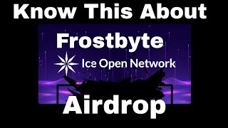 How To Set Your Frostbyte App To Be Eligible For Upcoming Airdrops | @ice.blockchain