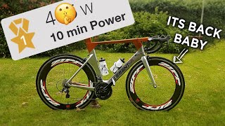 10 MINUTE POWER TEST! and new (old) bike!