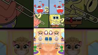 #shortvideo #talkingangela #trending #edit #spongebob #playinggames