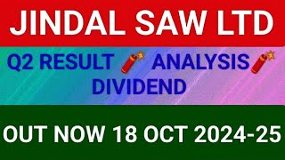 JINDAL SAW LTD Q2 RESULT 2024| JINDAL SAW LTD Q2 RESULT TODAY|