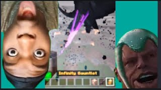 Minecraft infinity guantlet vs wither storm be like: