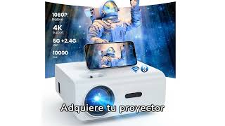 Proyector WiFi Bluetooth 5G y 2.4G