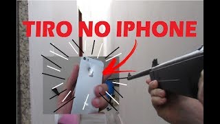 TIRO NO IPHONE !!! ESPINGARDA DE PRESSÃO CALIBRE 5.5