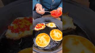 Chinese Burger vegetable Chilli  eggs #chinesefood