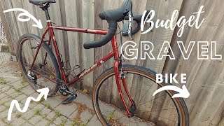 Budget gravel bike build and my Bikepacking plans