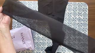 Review Pantyhose: MANZI, 20D Sheer, Silky