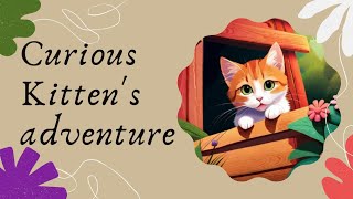 The adventurous Kitten#Story#kids story@Welcome to my channel Storytime with Me