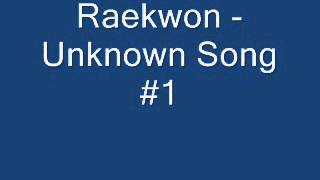 Raekwon - Unknown Song #1