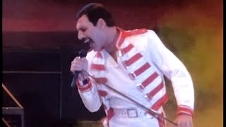 Queen - One Vision (live in Budapest 27/07/1986) Original 4:3 laserdisc footage!