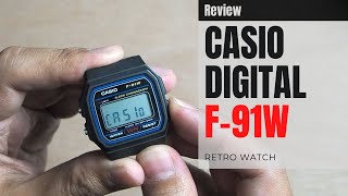 Review Jam Tangan Digital Retro Terpopuler di Dunia CASIO F91W / F-91W