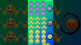 Spot the Odd Emoji! | Fun Emoji Challenge #Shorts 161