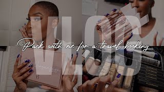 PACK WITH ME FOR A TRAVEL BOOKING | VLOG | OKAY CONNIE