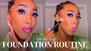 DO THIS FOR A FLAWLESS BASE | MY GO-TO GLAM MAKEUP ROUTINE 2021