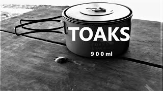 TOAKS Titanium 900ml D130mm Pot First Look