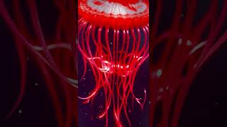 Atolla Jellyfish - Deep sea Twilight zone, when Art, Technology and science part 7. @Artechouse DC