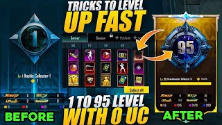 🔴BGMI NEW COLLECTION FEATURE / LEVEL 1 TO 95 / HOW TO INCREASE LEVELS IN COLLECTION |COLLECTION PASS