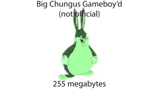 Big chungus size comparison 2