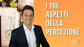 I tre aspetti della percezione