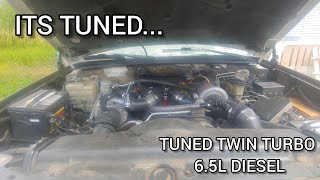 Twin Turbo 6.5 Gets TUNED!