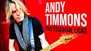 5 Essential ANDY TIMMONS Licks