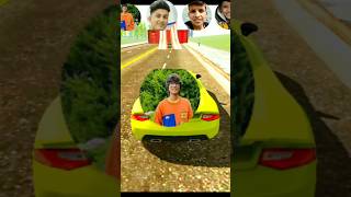 😮😍Sourav Joshi vlog Car Jumping test  #souravjoshivlogs #piyushjoshivlogs #shorts