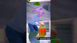 New santhali free fire video #newsantalisong #shorts #short