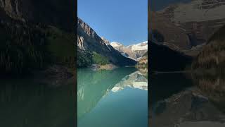 Summer sunrises by the lake Louise