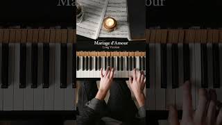 What emotion does this make you feel? 🤍 Mariage d‘Amour - Paul de Senneville #piano #romantic