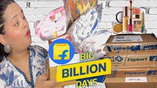 Flipkart Shopping Haul ||BIG BILLION DAYS| Lowest Price Ever|| {Affordable Clothing,Makeup,kid Haul}