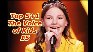 Top 5+1 - The Voice of Kids 15