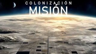 Viaje a misteriosos exoplanetas y colonización. Película de ciencia ficción.