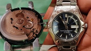 how to repair a Seiko 5 sports watch?assembly and disassembly of Seiko cal.7s36c#seiko #watches