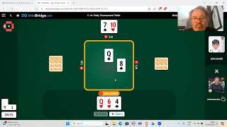 5 hands against a top bridge player (Adam Kaplan) - 10th August 2024