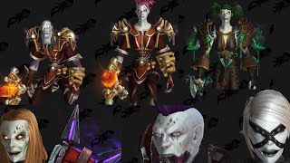 WoW Shadowlands NEW Undead customizations with Armor