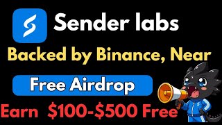 Sender wallet confirmed Airdrop backed by binance and near protocol | crypto Airdrop