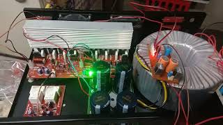 Sound testing 400watt amplifier