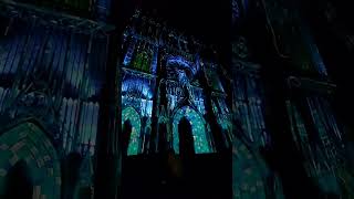 Strasbourg Cathedral light show #france #ytshorts #shorts #strasbourg #music  #lightshow