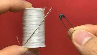 3 Simple Ways to Thread a Needle That Doesn't Cost a Penny