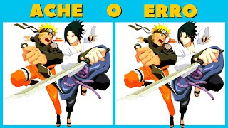 TOP QUIZ 🔝QUIZ NARUTO SHIPPUDEN - Jogo Dos 7 Erros Educação Infantil - ACHE O ERRO - JOGO 7 ERROS