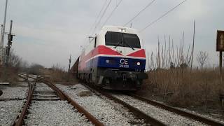 Trains at Thessaloniki TX1 20/1/19