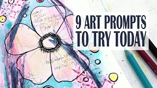 Try These 9 Art Prompts To Get You Creating