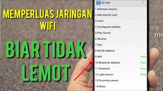 Solusi WiFi lemah /Cara Memperluas jaringan WiFi Biar Tidak Lemot