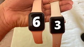 ⌚️Apple Watch Series 3 vs Apple Watch Series 6 - batalla definitiva 2021