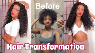 THE BEST INVISIBLE LACE WATER WAVE WIG | REVIEW