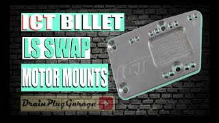 ICT Billet motor mounts LS/SBC    LS swap