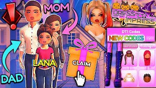 Lana's FAMILY *Revealed* In QUEST For HALLOWEEN UPDATE! NEW Items & Codes! | ROBLOX Dress To Impress